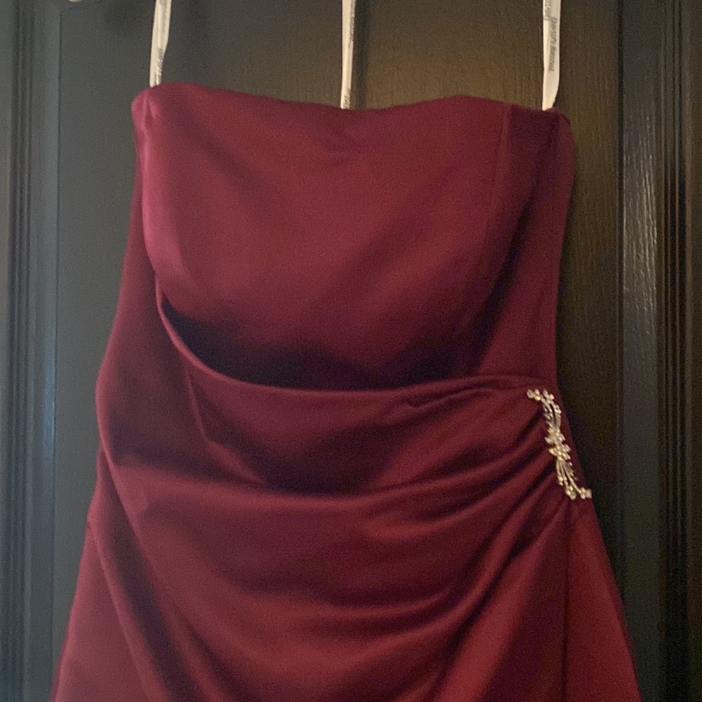 david’s bridal strapless - Picture 3 of 4